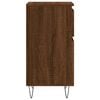 vidaXL Komoda 2 kosa rjavi hrast 40x35x70 cm inženirski les