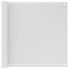vidaXL Balkonsko platno belo 90x300 cm HDPE