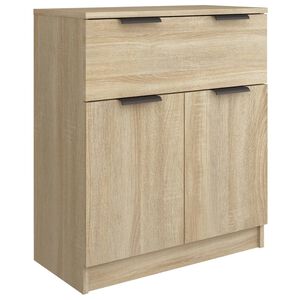 vidaXL Komoda sonoma hrast 60x30x70 cm konstruiran les