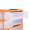 vidaXL Organizator z 8 velikimi predali 52x16x37 cm