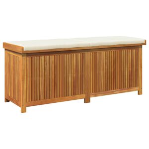 vidaXL Zunanja &scaron;katla za blazine 150x50x60,5 cm trden les jelke