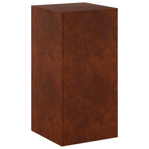 vidaXL Stojalo za rastline Rjav 40 x 40 x 80 cm