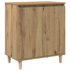 vidaXL Sideboard artisian hrast 60x35x70 cm konstruiran les