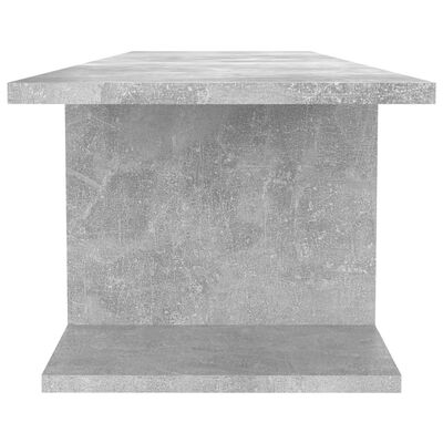 vidaXL Stenska TV omarica betonsko siva 103x30x26,5 cm