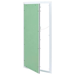vidaXL Dostopna enota Zelena in srebrna 45 x 85 cm