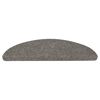 vidaXL Samolepilne preproge za stopnice 10 kosov sive 65x22,5x3,5 cm