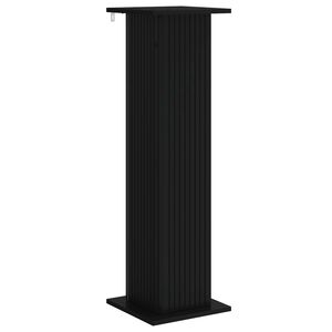 vidaXL Stojalo za rastline Črna 30,5 x 30 x 100,5 cm Inženirski les