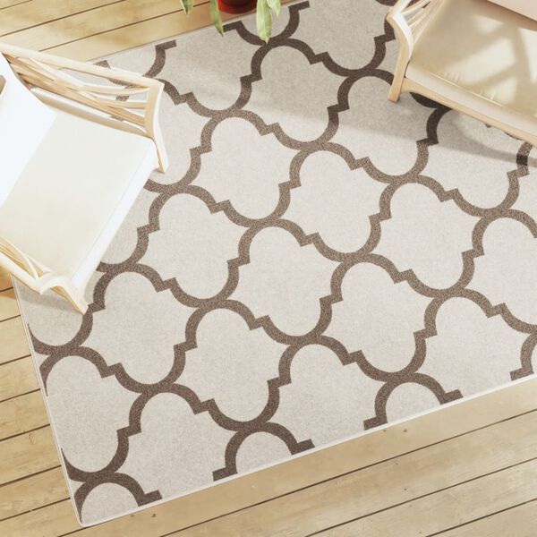 vidaXL Notranja in zunanja preproga večbarvna 160x230 cm