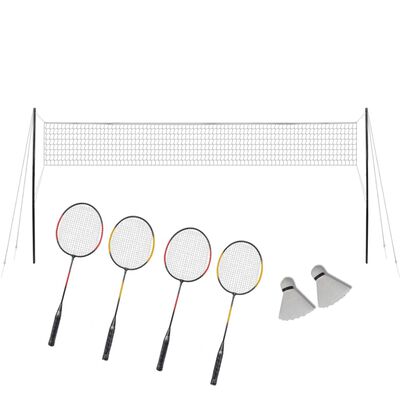 Set za Badminton 4 Loparji in Mreža