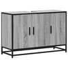 vidaXL Kopalni&scaron;ka omarica siva sonoma 90x33x60 cm inženirski les
