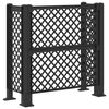 vidaXL Trelis za smeti Antracit 123 x 47 x 114 cm PP