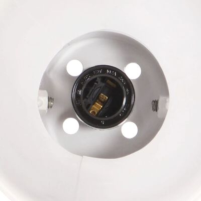 vidaXL Industrijska stenska svetilka bela 65x25 cm E27