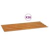 vidaXL Stre&scaron;ne plo&scaron;če 36 kosov zarjavele 100x44 cm corten jeklo