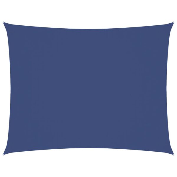 vidaXL Senčno jadro oksford blago pravokotno 3x6 m modro