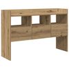 vidaXL Sideboard artisian hrast 105x30x70 cm konstruiran les