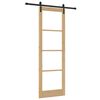 vidaXL Drsna vrata ORKDAL Naravna 78 x 232 cm