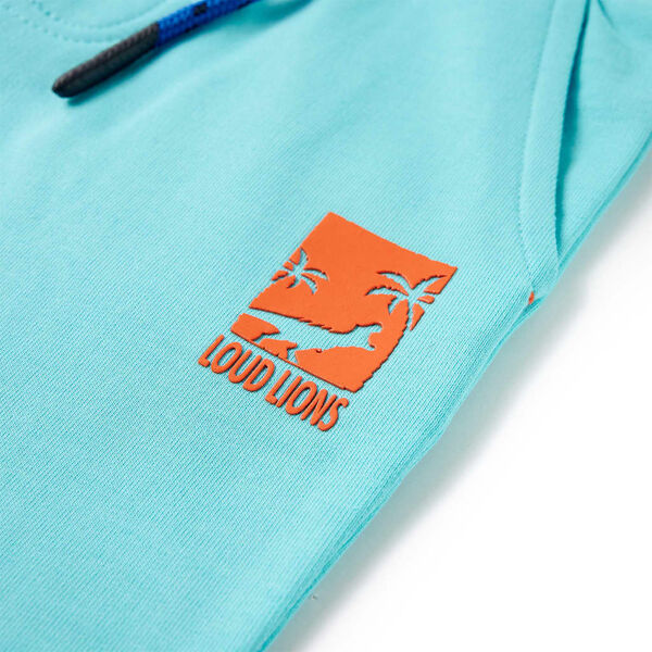 Otroške kratke hlače z vrvico turkizne 128