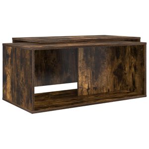 vidaXL Set kavno mizico 2 kos Dimljeni oreh 90 x 48 x 40 cm