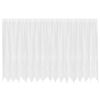 vidaXL Čipkasta Zavesa z zavesami Bela 160 x 400 cm Poliester