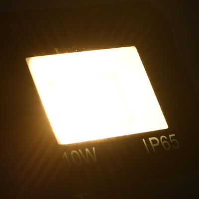 vidaXL LED reflektor 2 kosa 10 W toplo bel