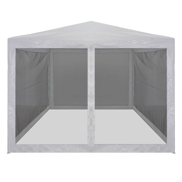 vidaXL Vrtni šotor s 4 mrežastimi stranicami 4x3 m