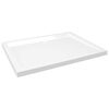 vidaXL Pravokotna ABS tu&scaron; kad 70x90 cm