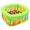 vidaXL Bazen s 50 žogicami za otroke 75x75x32 cm
