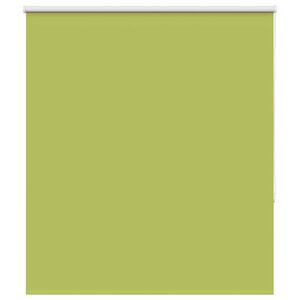 vidaXL Rolo zatemnitvena zavesa z listi zelene barve 120x175 cm, &scaron;irina blaga 116,6 cm, poliester