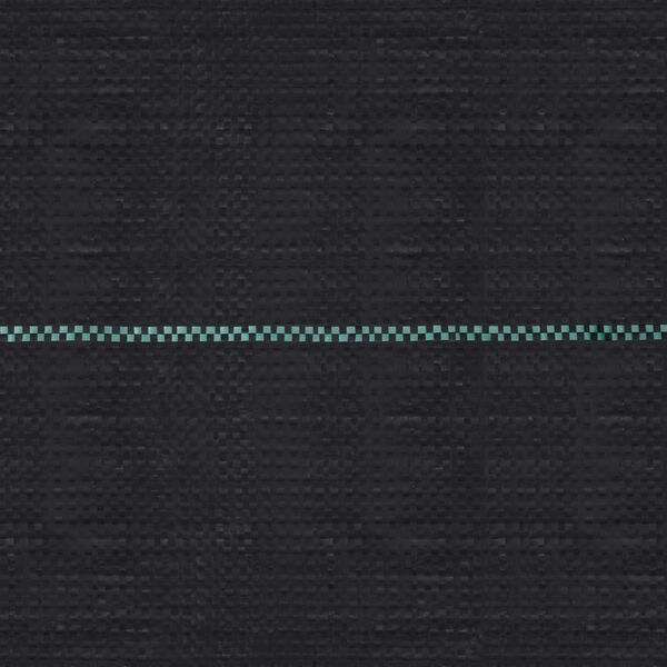 vidaXL Tkanina proti plevelu in koreninam mat črna 1x200 m PP