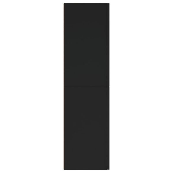 vidaXL TV omarica črna 30,5x30x110 cm inženirski les