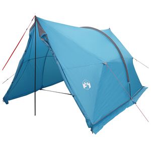 vidaXL Vodoodporna Paviljon Modra 185T poliester s PU premazom