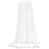 vidaXL Komarnik za dežnik 220 mreža bela &Phi;330x250 cm