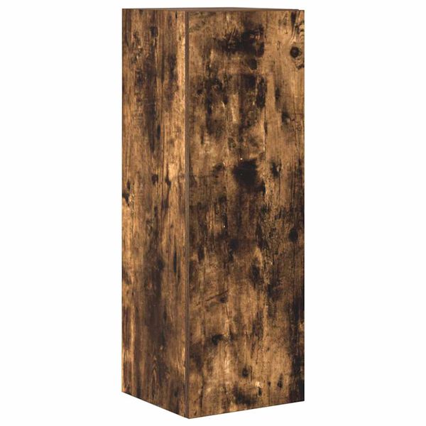 vidaXL Komplet TV omaric 5-delni dimljen hrast inženirski les