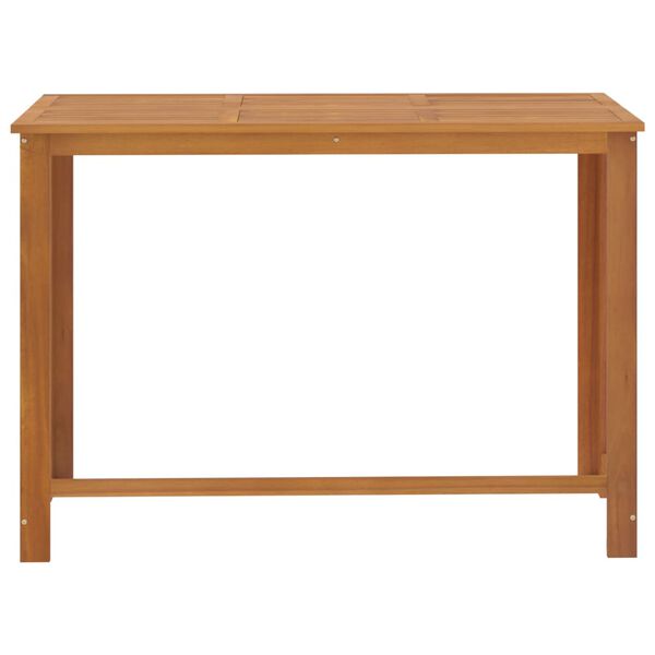 vidaXL Vrtna barska garnitura 7-delna rjava