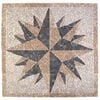 vidaXL Mozaik plo&scaron;čice z veternim vzorcem večbarvno 120 x 120 cm