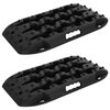 vidaXL Traction Board 2 kos Črna 57,5x30,5x5,5 cm Ojačana najlon
