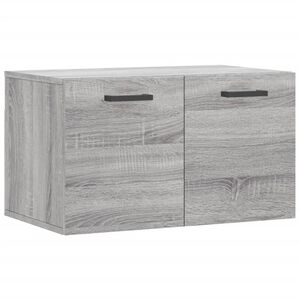vidaXL Stenska omarica siva sonoma 60x36,5x35 cm inženirski les