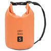 vidaXL Torba Dry Bag oranžna 5 L PVC