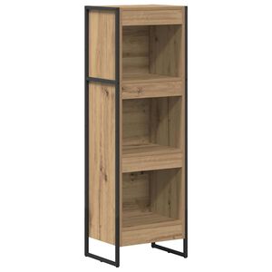 vidaXL Knjigovni omar 40 x 30 x 121 cm Inženirski les Oreh