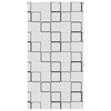 vidaXL Rolo zavesa za prho 130x240 cm &scaron;irina tkanine 126 cm