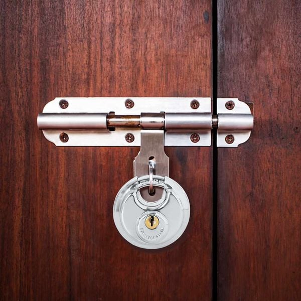 vidaXL Zaključne ključavnice z ključi 6 pcs srebrna 6 x 2.3 x 6 cm