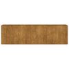 vidaXL Vrtna visoka greda 280x40x80 cm corten jeklo