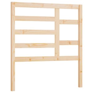 vidaXL Posteljno vzglavje 81x4x104 cm trdna borovina