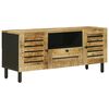 vidaXL Omare za shranjevanje Naravna 105 x 33 x 46 cm