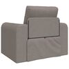 vidaXL Sofa postelja Taupe 98 x 71 x 83 cm blago