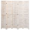 vidaXL Paravan 5-delni 175x165 cm les