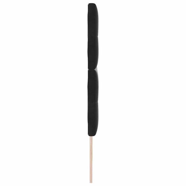 vidaXL Vzglavje z vzglavjem Črna 180 cm Umjetno usnje