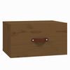 vidaXL Stenska nočna omarica medeno rjava 40x29,5x22 cm