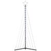 vidaXL LED božično drevo 339 LED hladno bele 187 cm