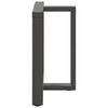 vidaXL Noge za jedilno mizo v obliki črke T, 2 kosa, antracitne, 70x35x(72-73) cm, jeklo
